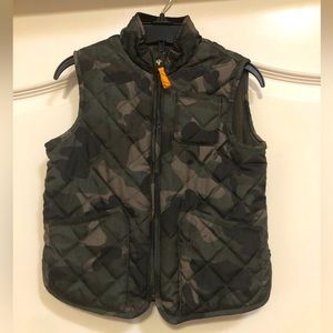 Boy Camo lightweight vest